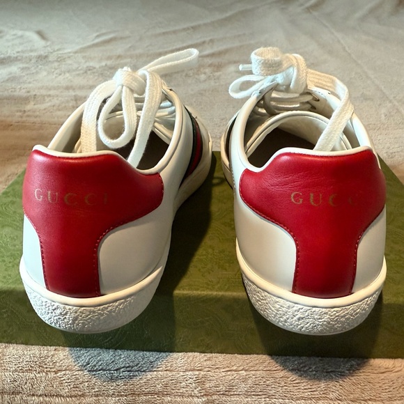 Gucci ace leather with cherry women’s sneaker - Picture 8 of 8